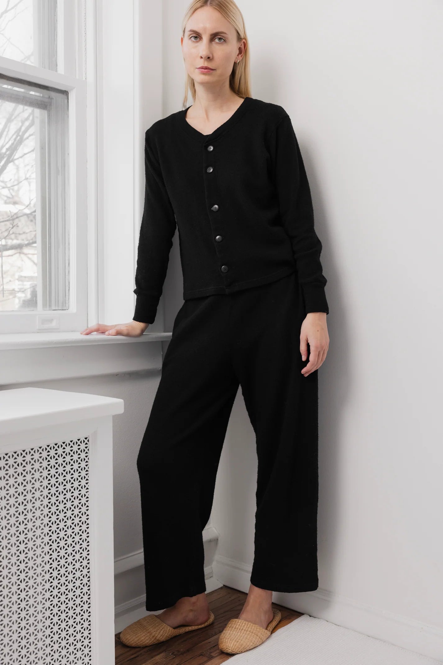 Wool Wide Leg