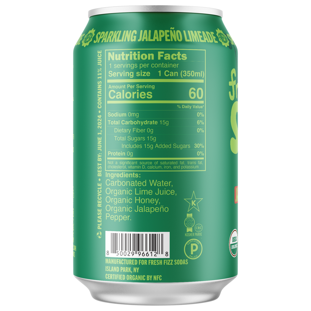 Sparkling Jalapeño Limeade
