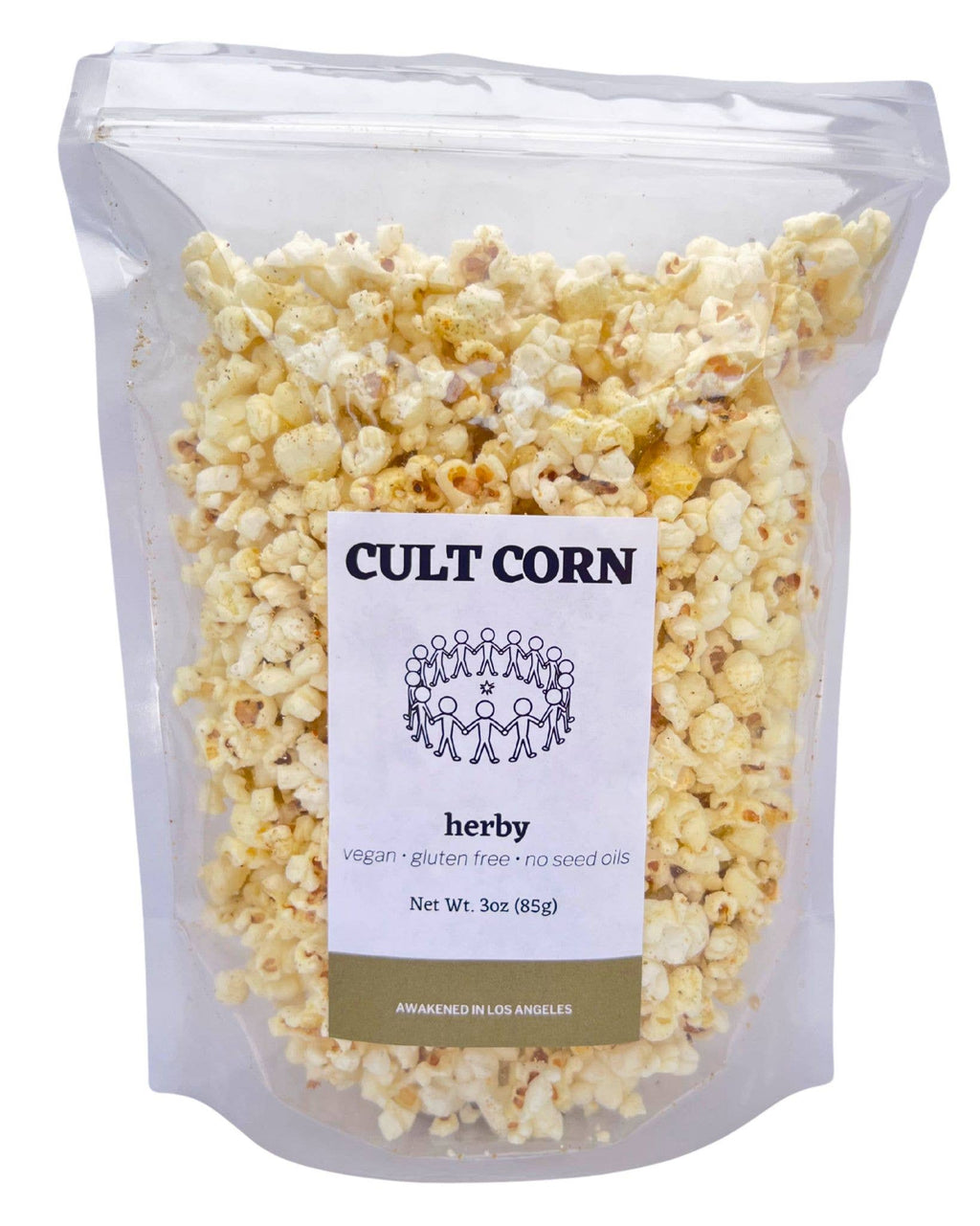 Herby Popcorn with Garlic, Fennel, and Oregano