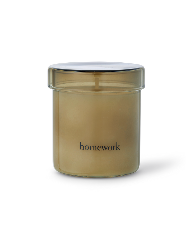 Wood Candle
