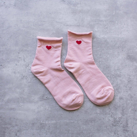 Amelia Little Heart Socks