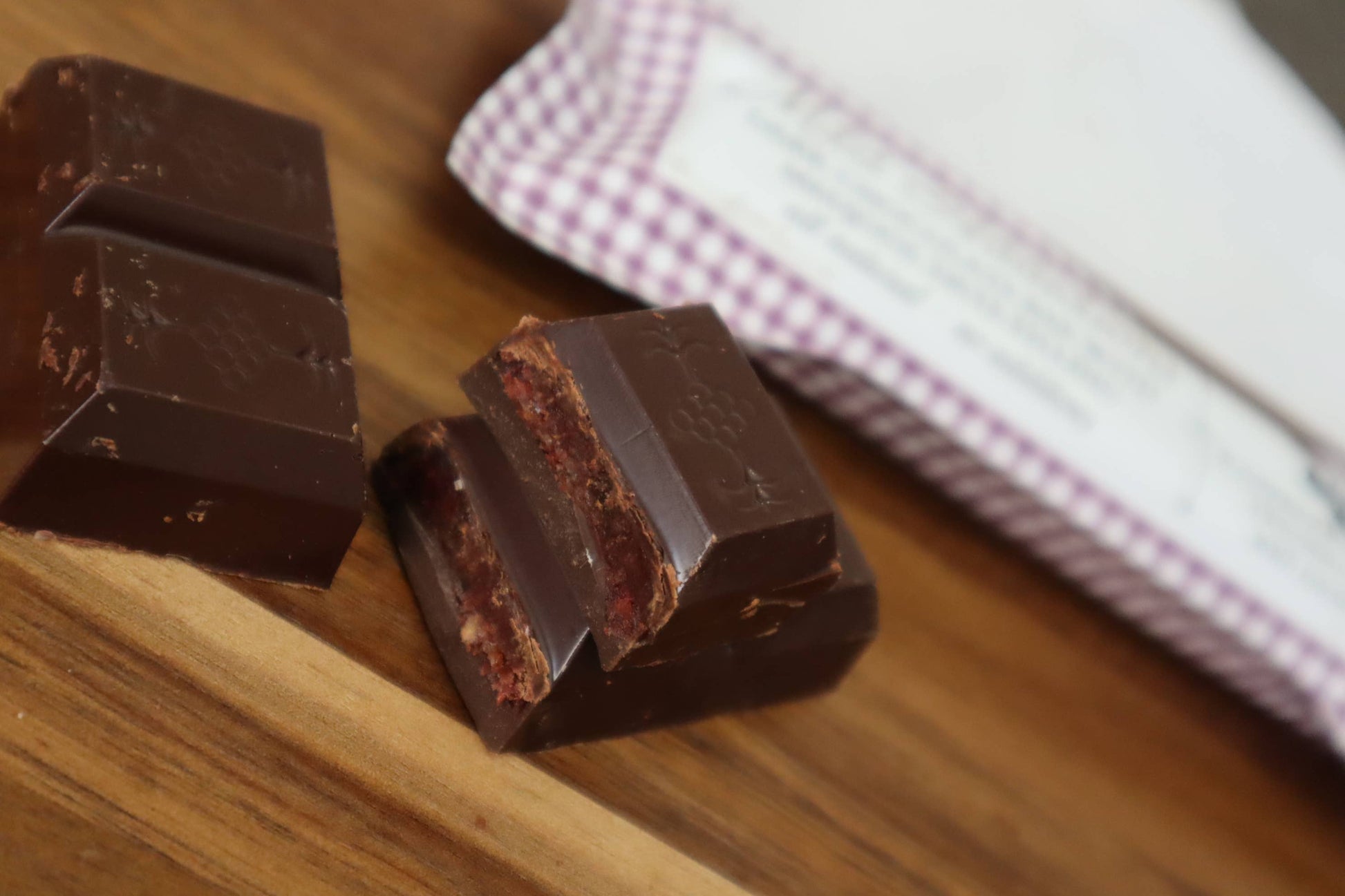 Dark Chocolate with Raspberry