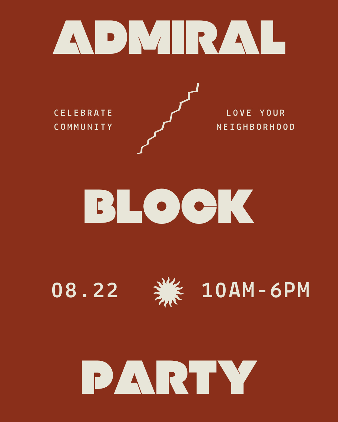 Admiral Block Party - 8/22