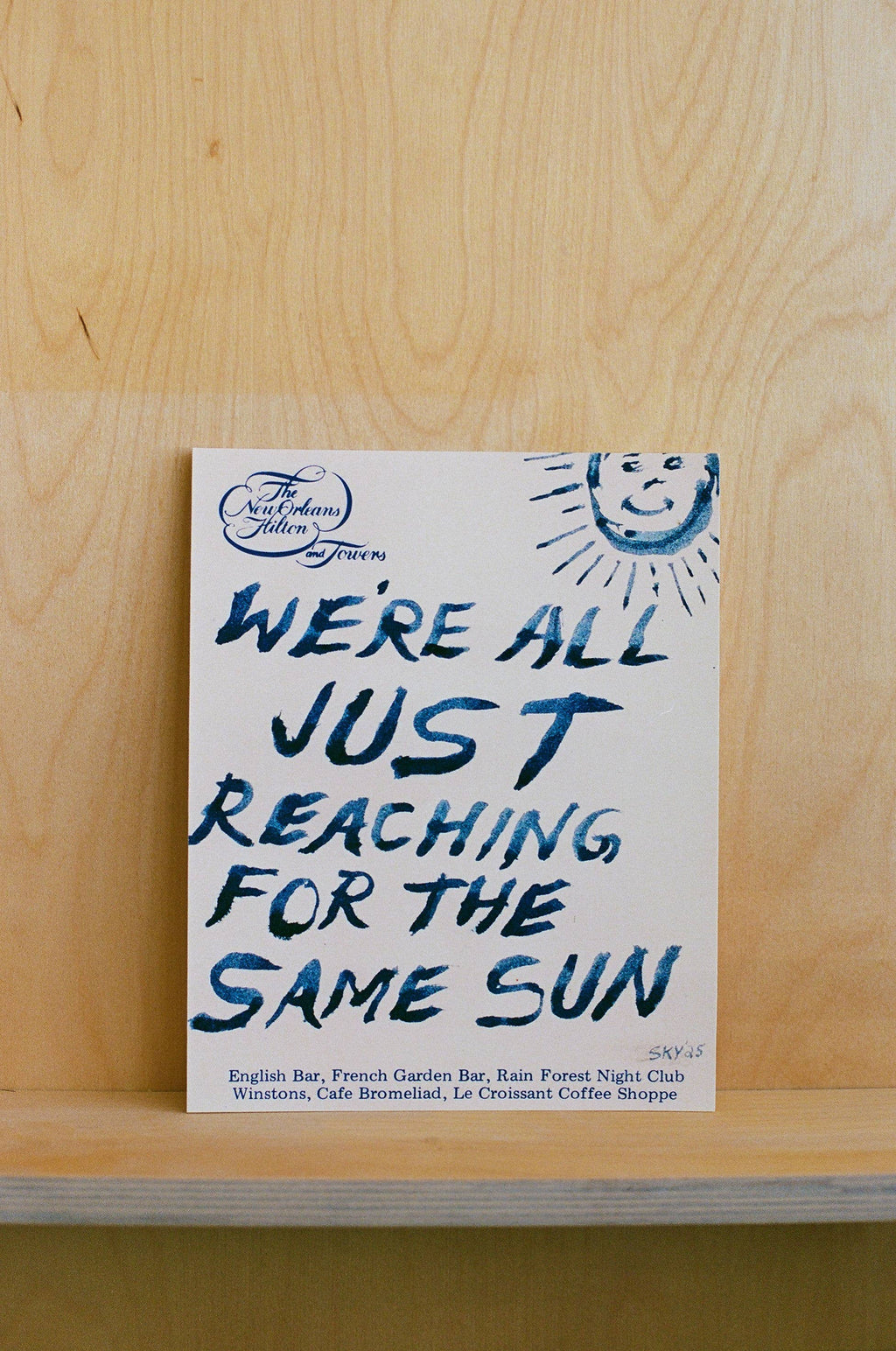 The Same Sun Art Print
