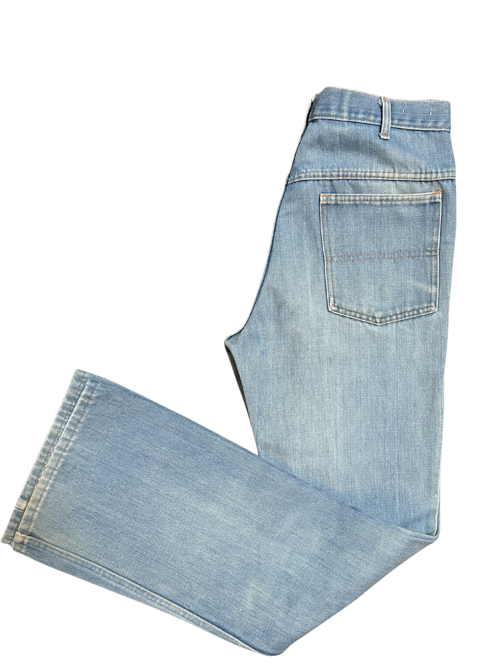 70s light wash flare jeans