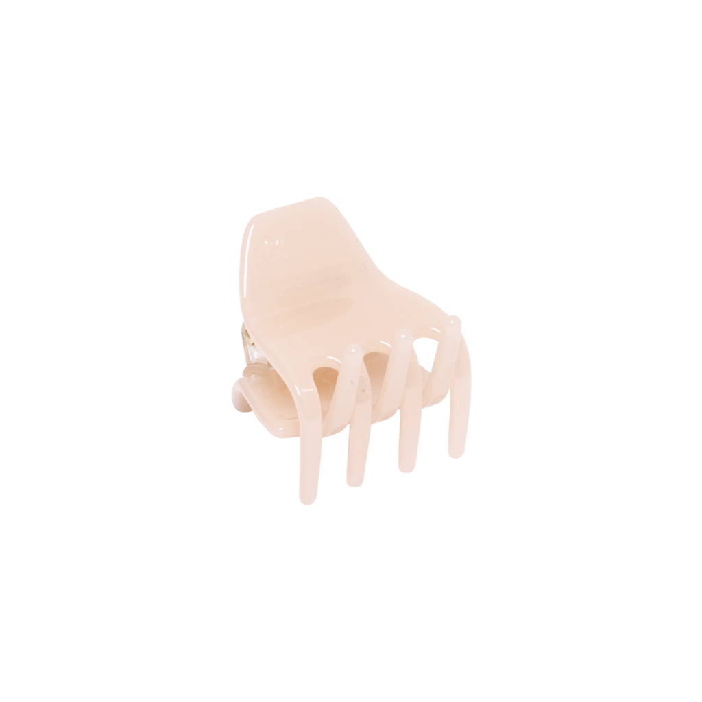 Mini Hair Claw Clip — Rosewater