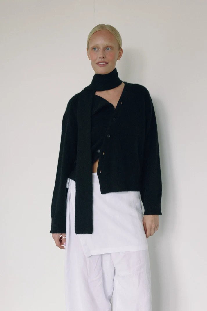 The Asymmetric Cashmere Knit