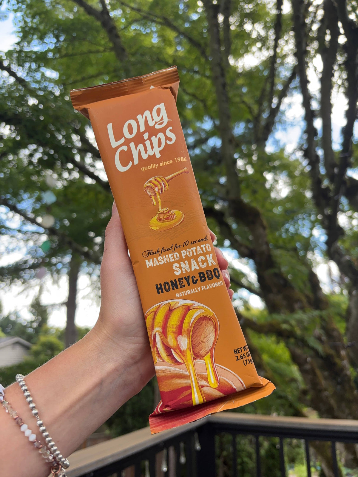 Honey BBQ Long Potato Chips