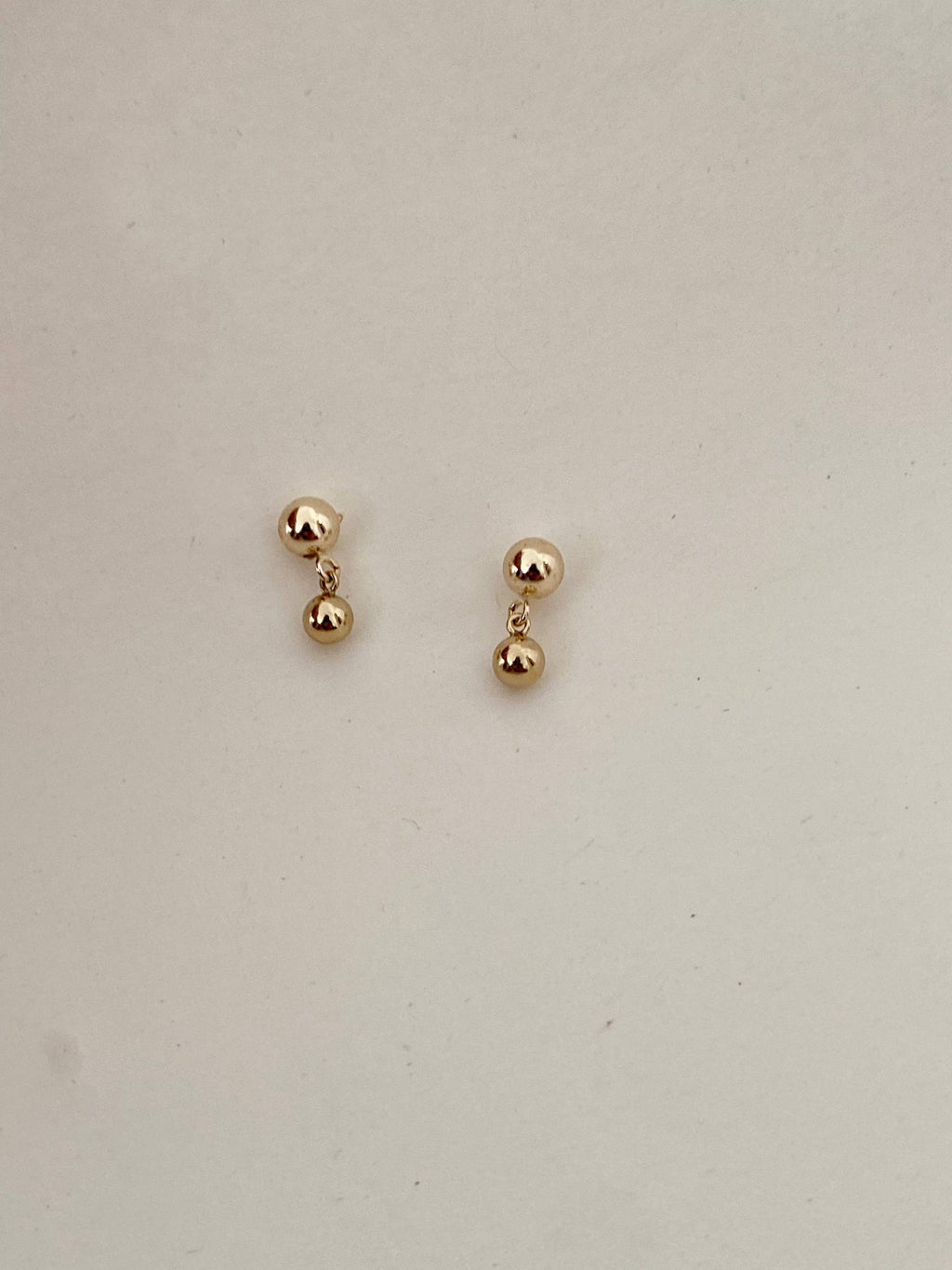 Pellet Earrings-Large: Gold Filled