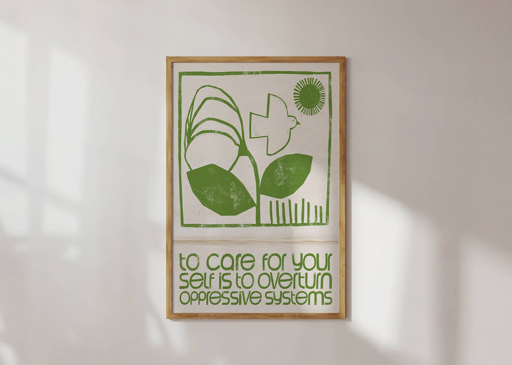 Self Care Art Print