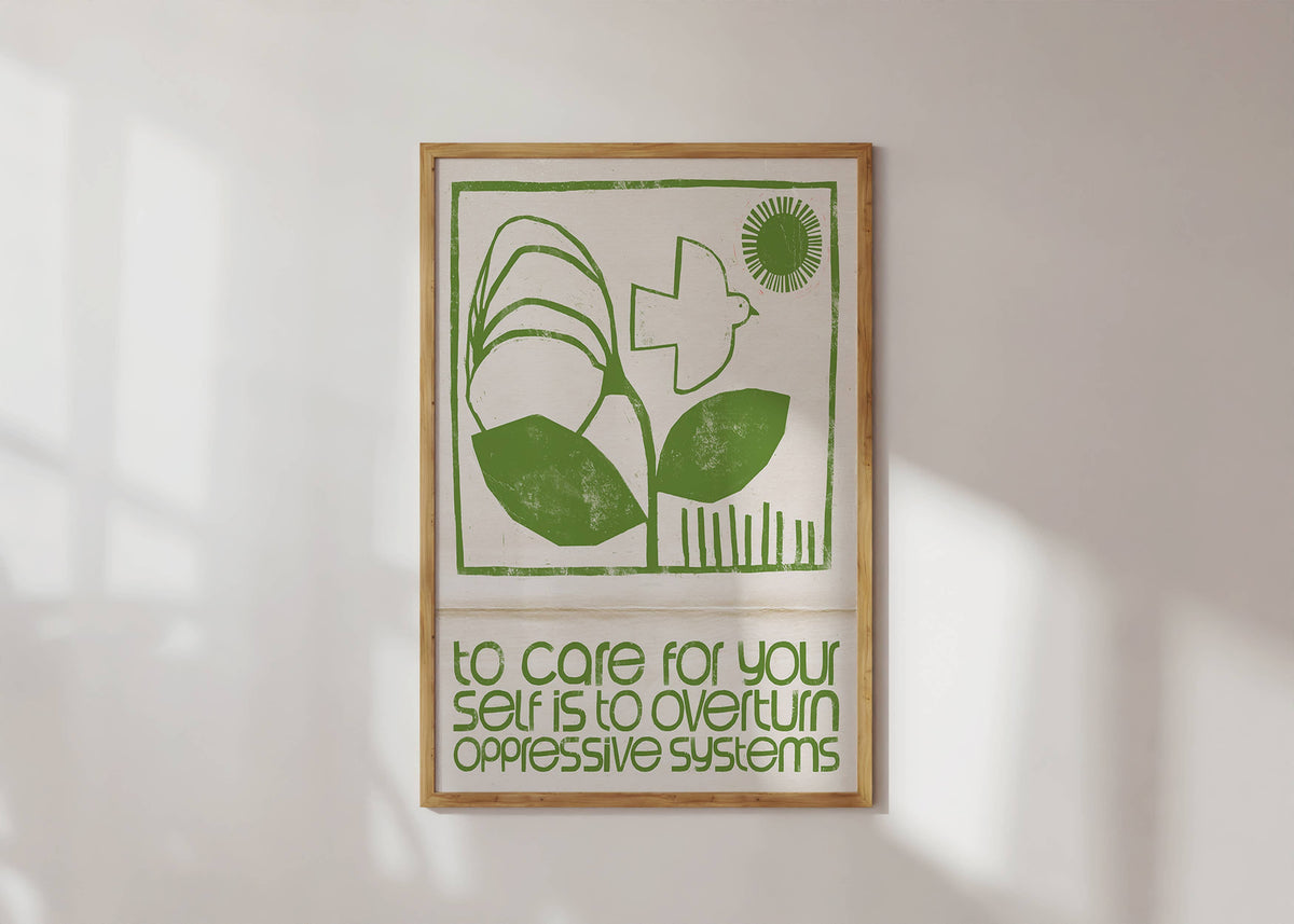 Self Care Art Print