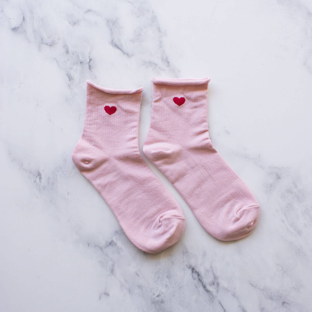 Amelia Little Heart Socks