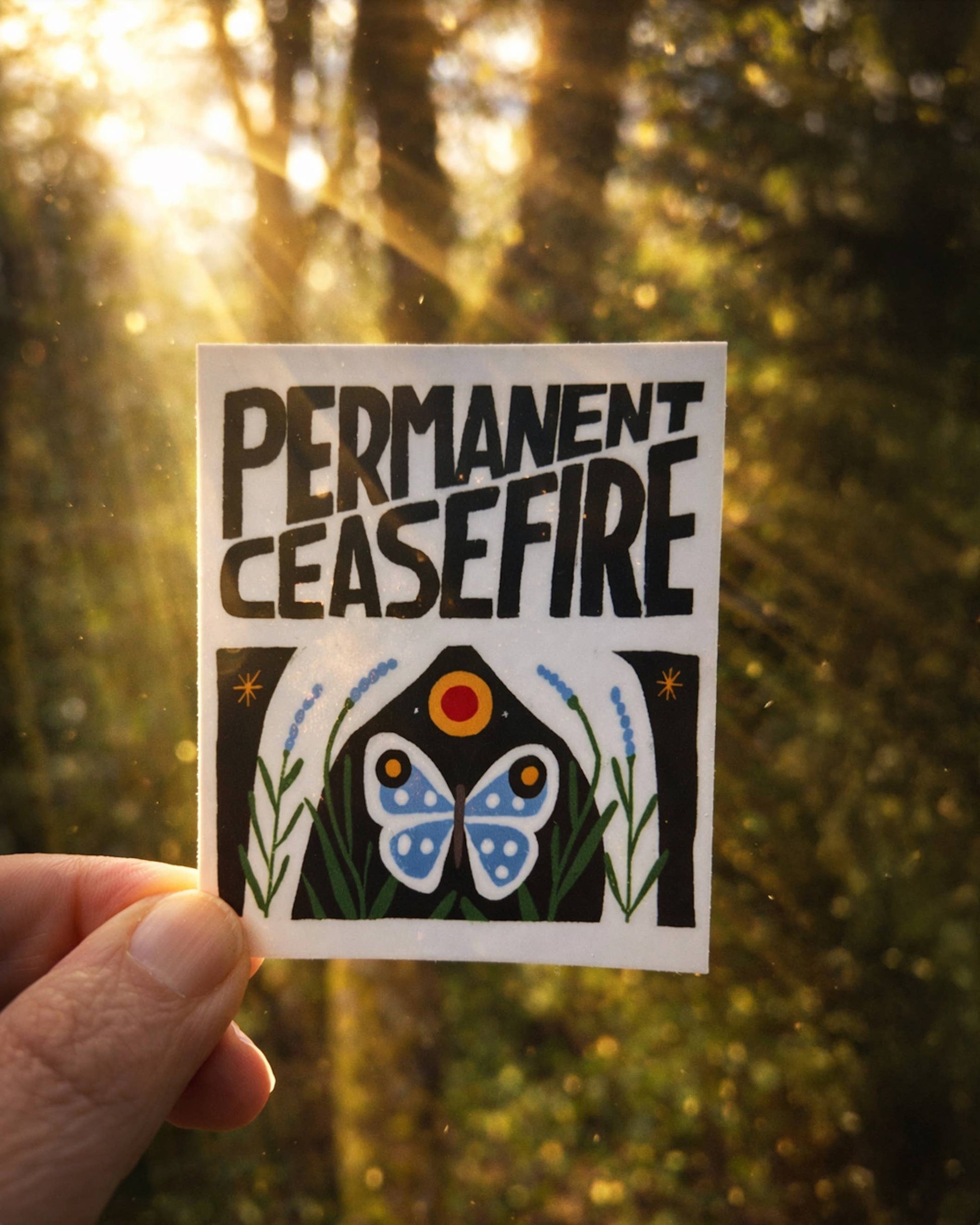 Permanent Ceasefire Sticker