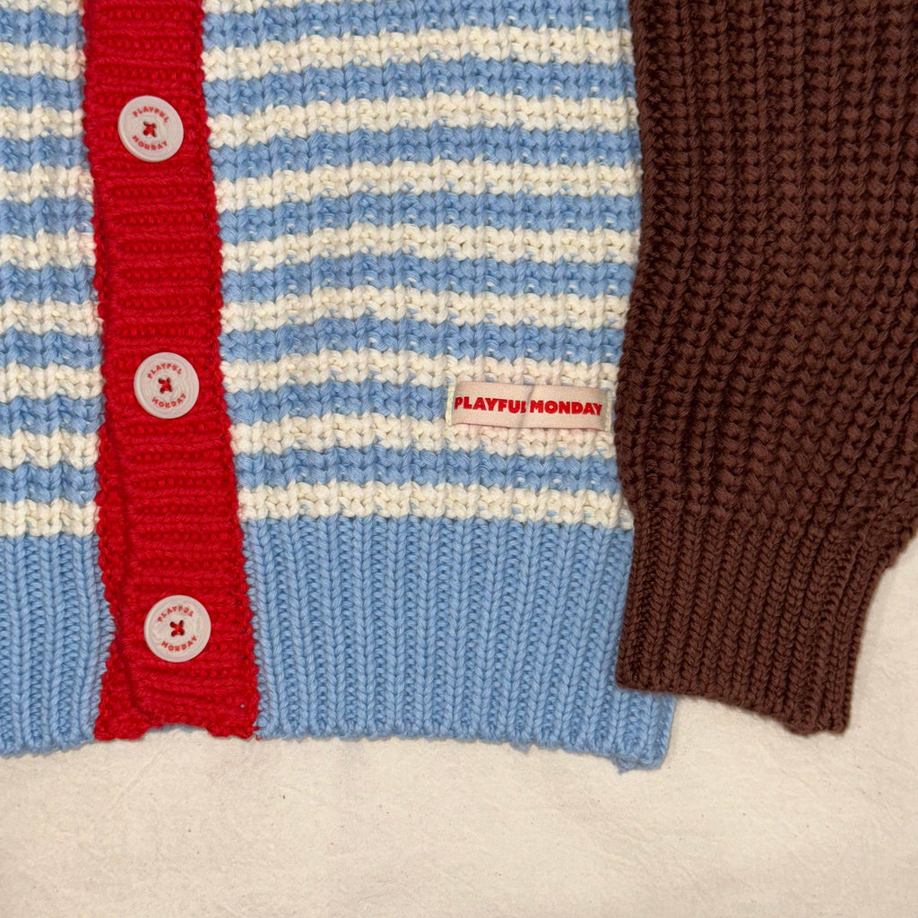 Kids Chunky Knit Cardigan