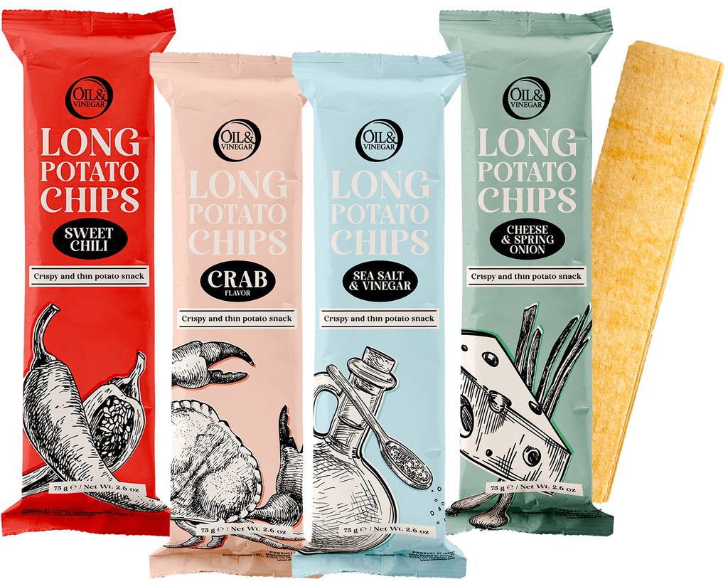 Long Chips Sea Salt & Vinegar
