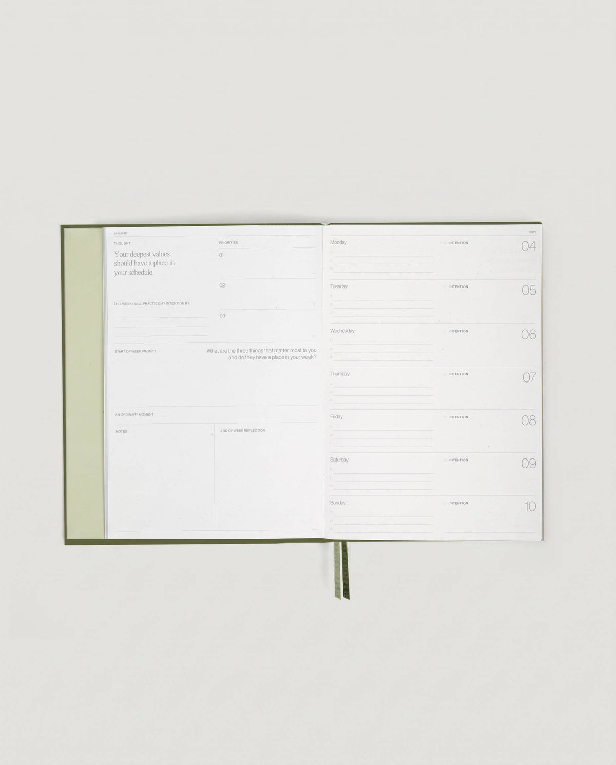 2027 Intentional Planner