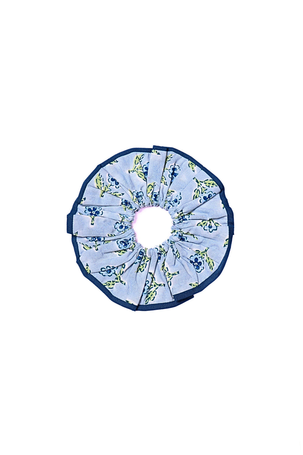 Blue Charleston Scrunchie Set