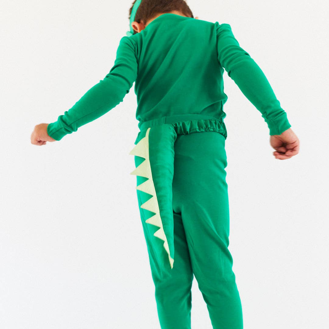 Green Dinosaur Tail