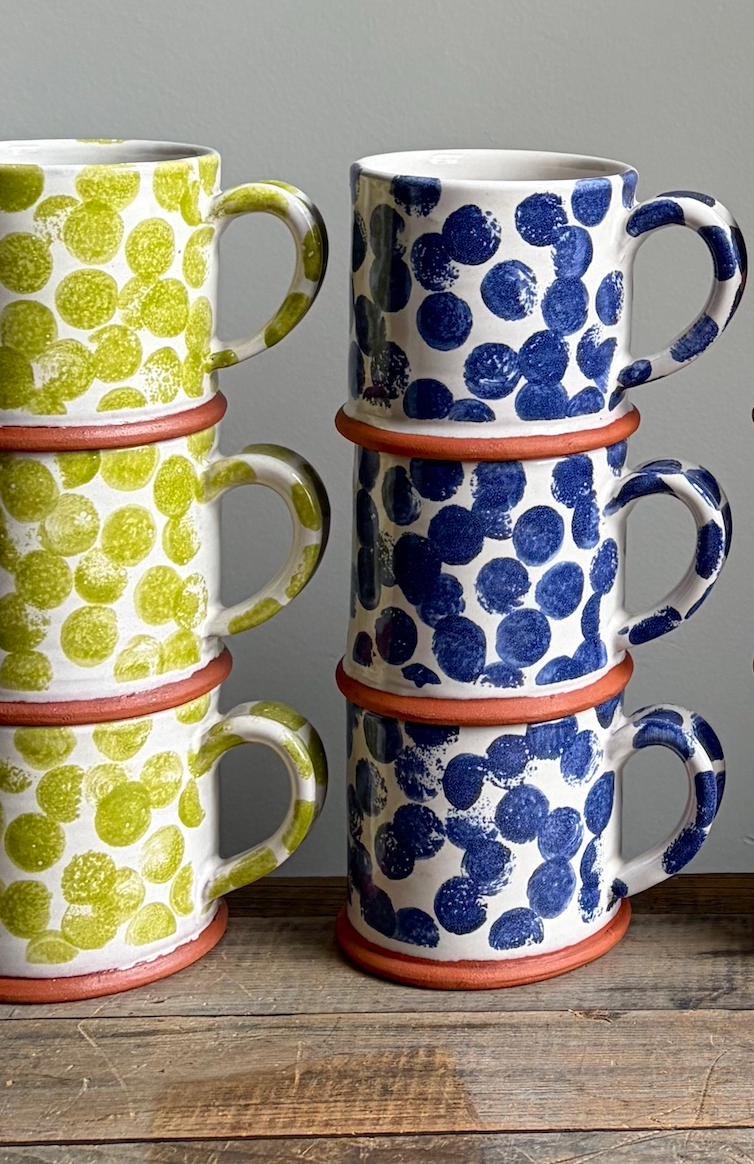 Dotted Ceramic Mug