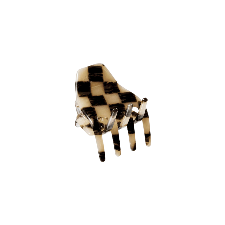 Mini Clip - Faded Checker