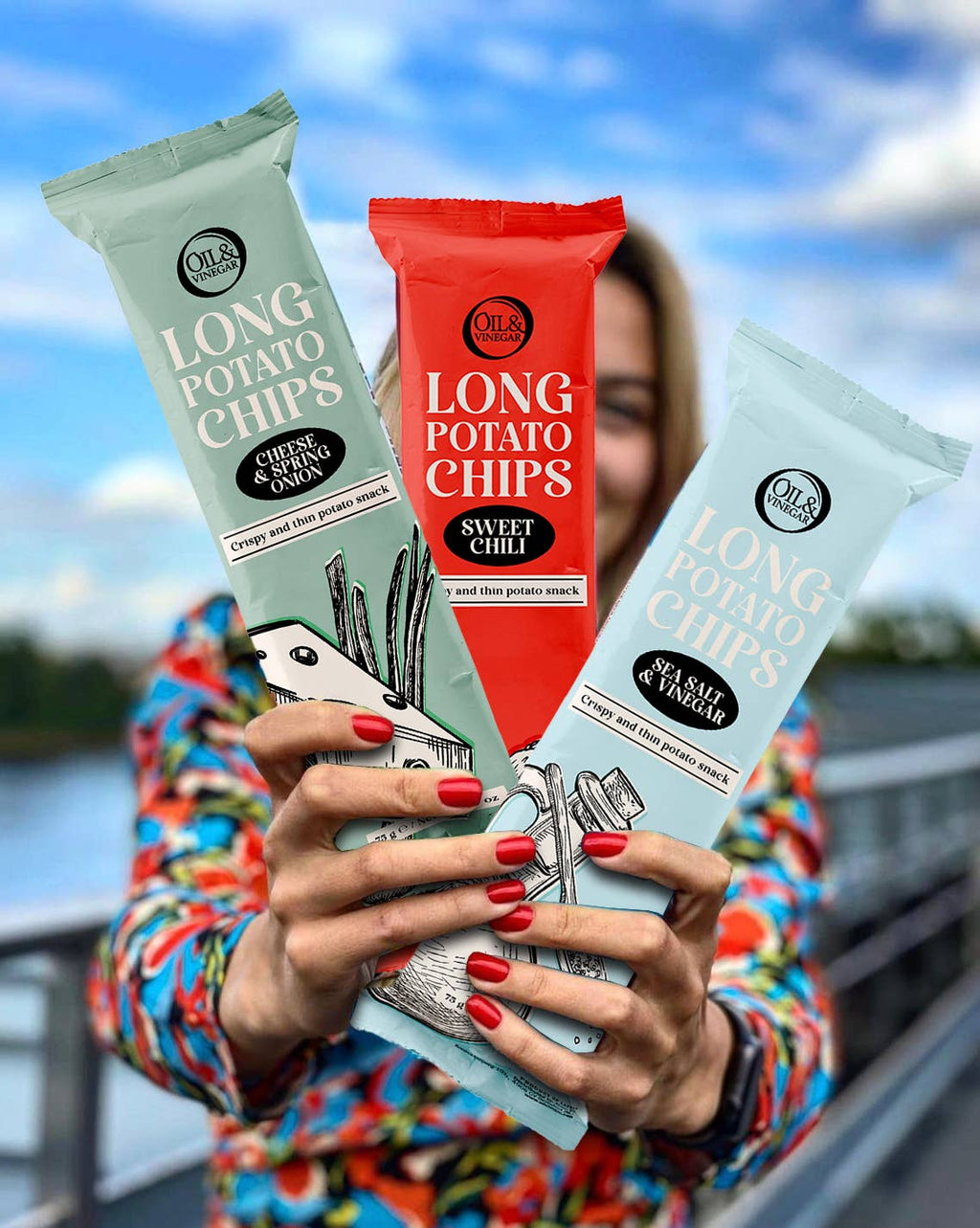 Long Chips Sea Salt & Vinegar