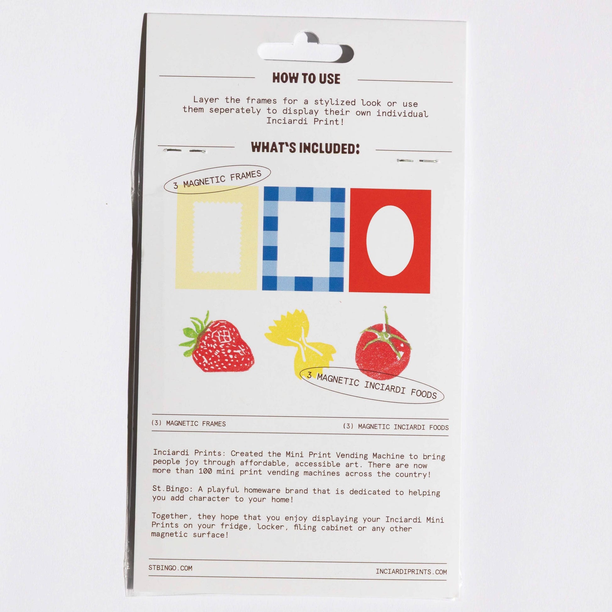 Magnetic Frame Pack for Inciardi Prints