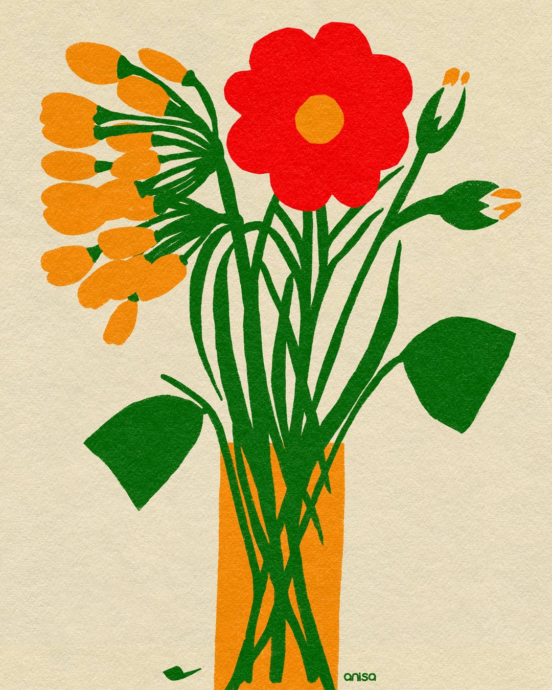 Fresh Picked Bouquet Print