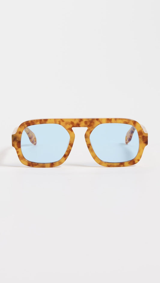 Jane Mini Sunnies - Blue Lens