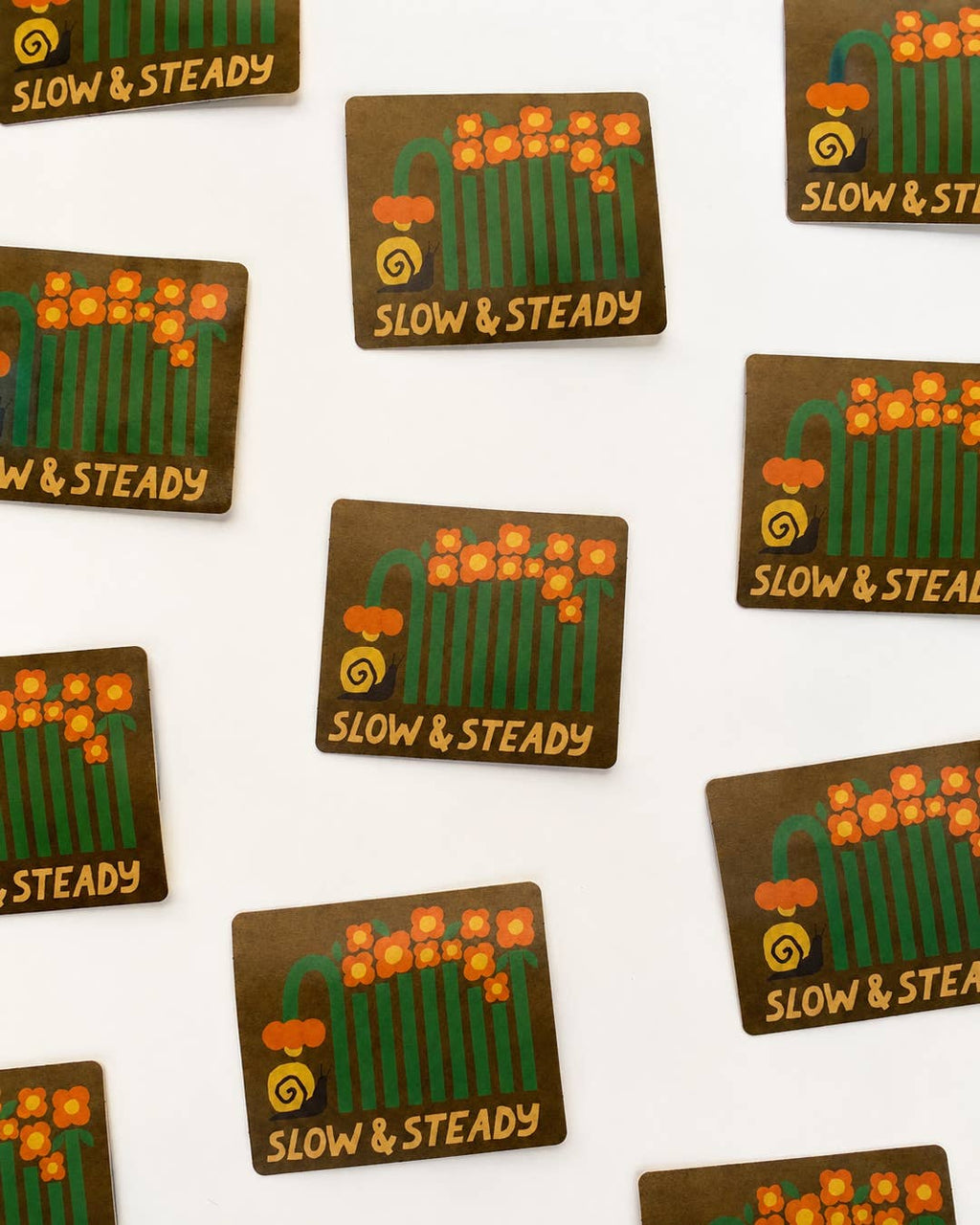 Slow and Steady Sticker