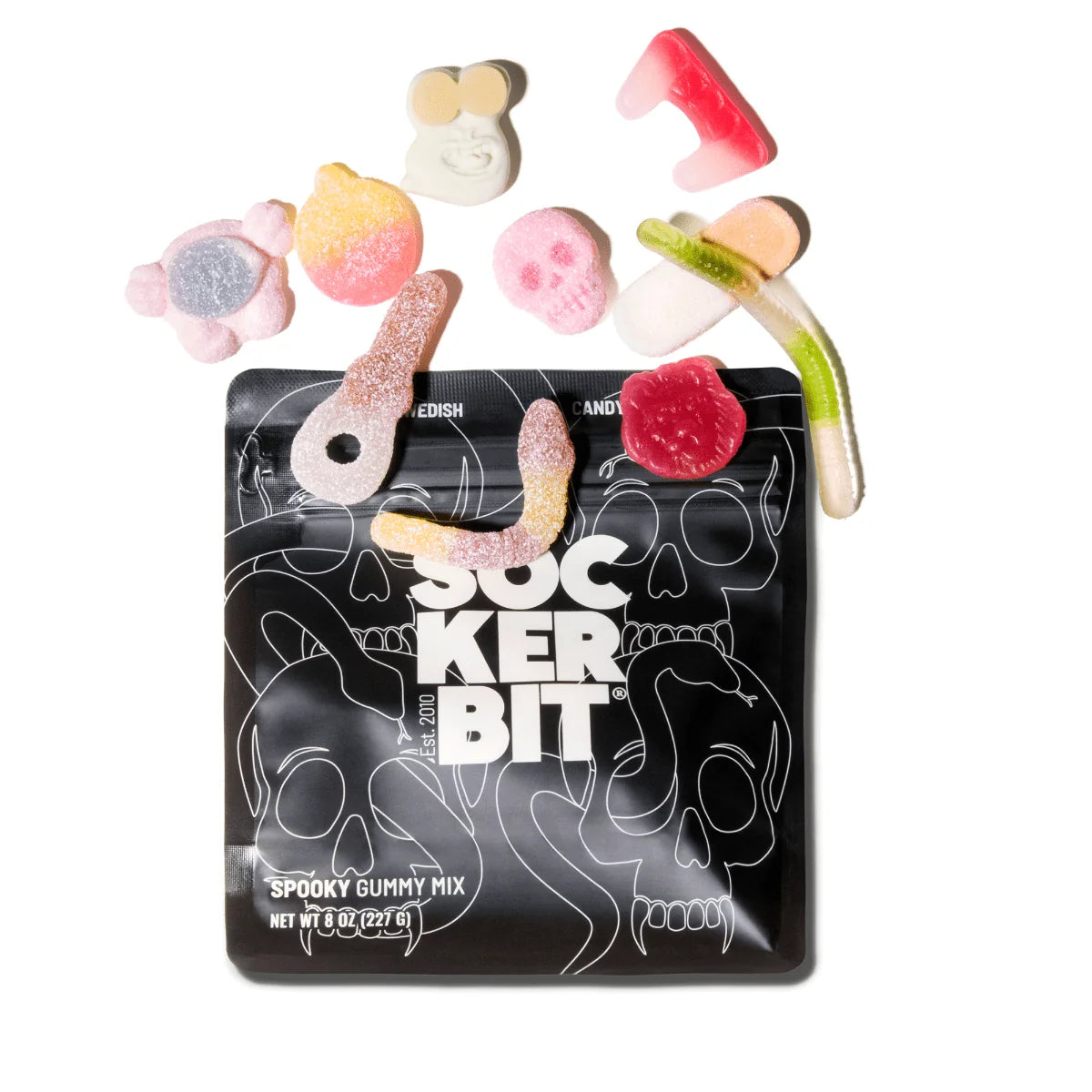 Spooky Gummy Mix Swedish Candy Bag