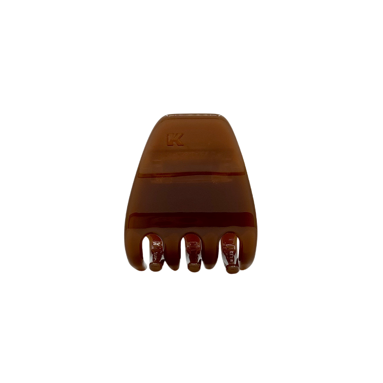 Mini Hair Claw Clip - Espresso Martini