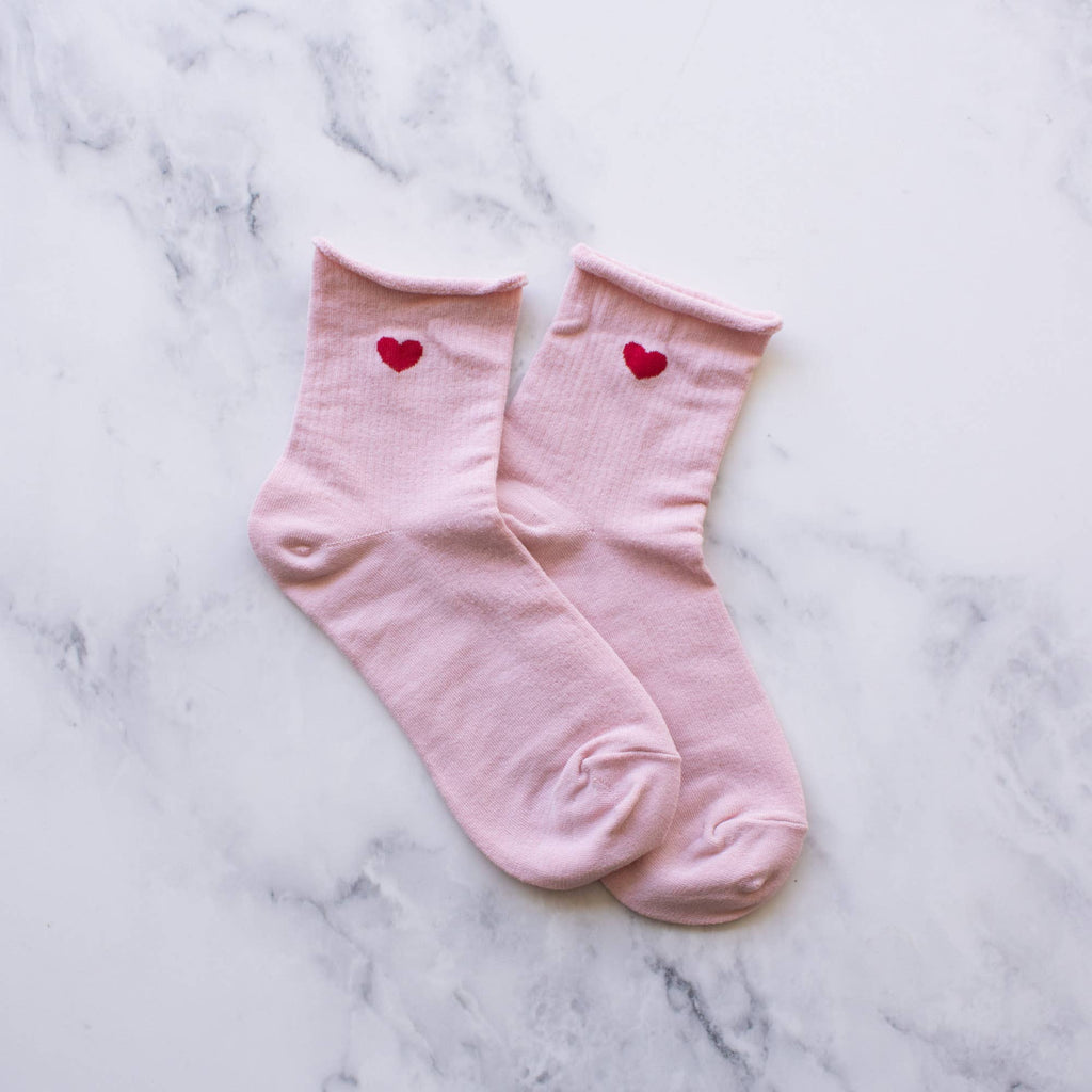 Amelia Little Heart Socks