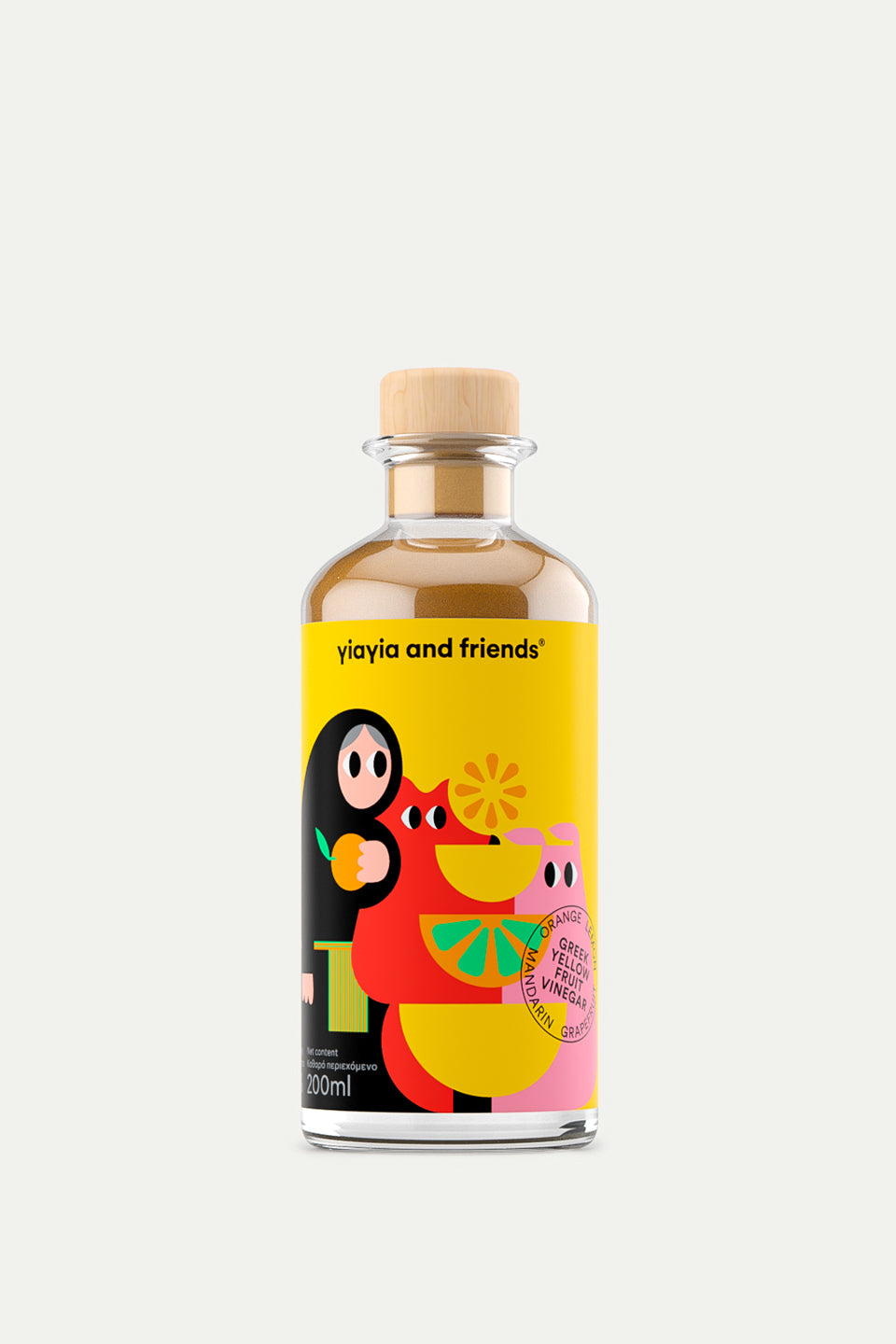 Greek Yellow Fruit Vinegar
