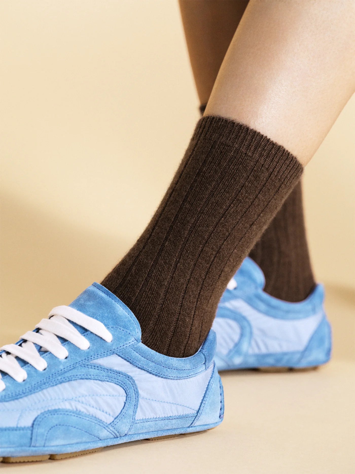Italia Cashmere Cozy Rib Crew