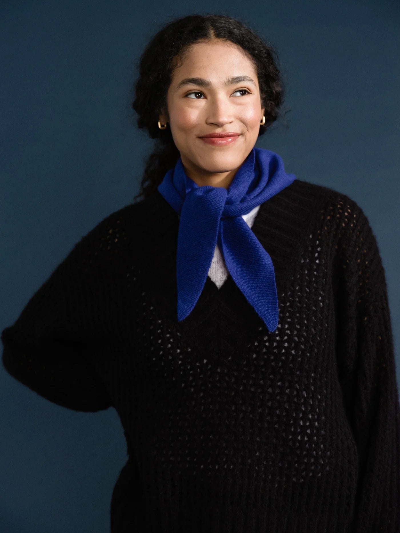 Cashmere Triangle Scarf