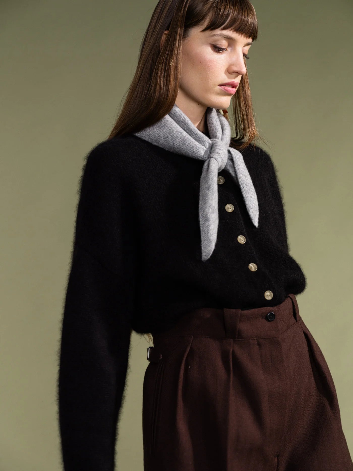 Cashmere Triangle Scarf