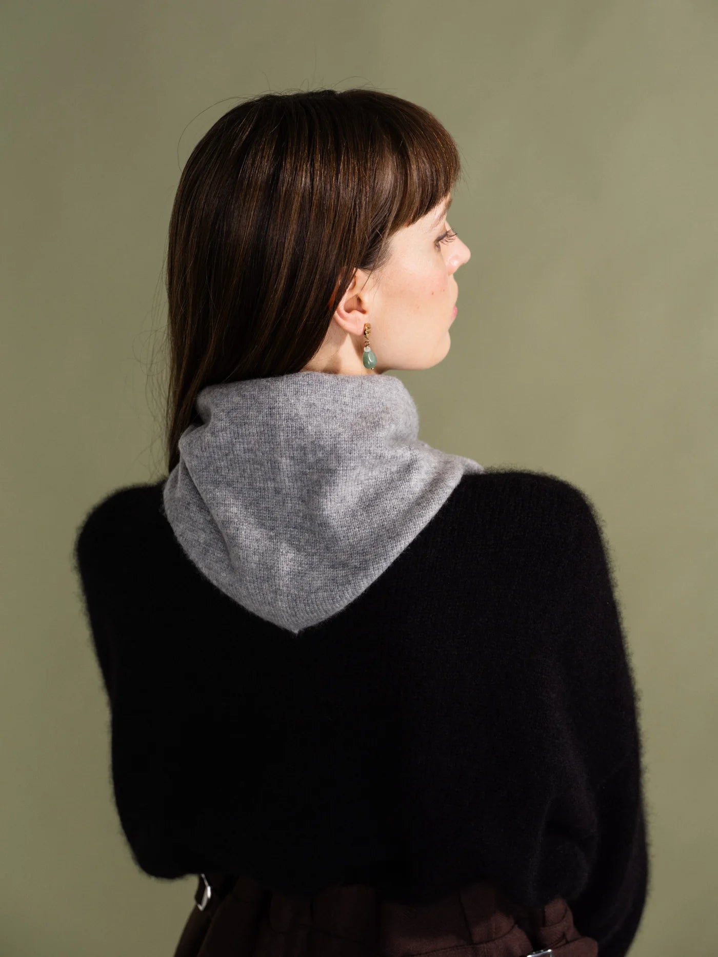 Cashmere Triangle Scarf