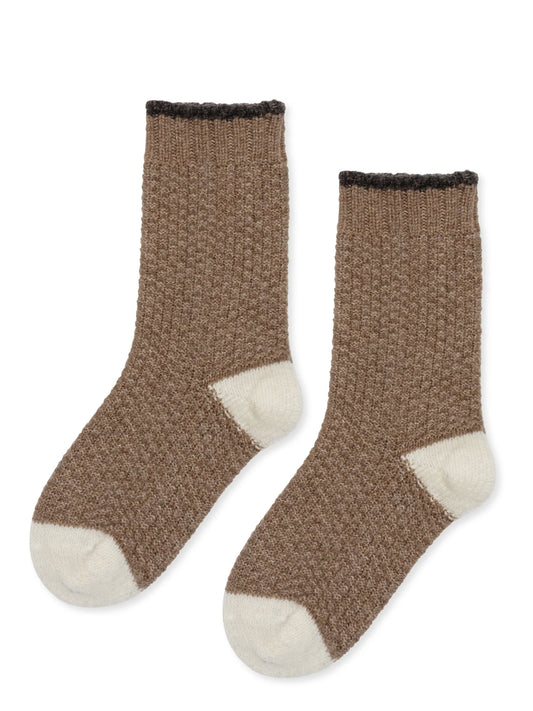 Wool Honeycomb Socks