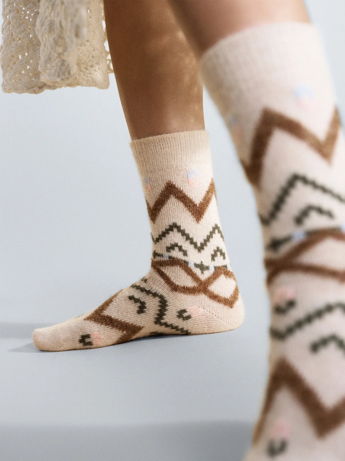 Fairisle Mohair Crew