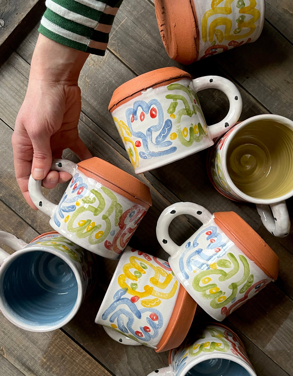 Folk Flower Mug