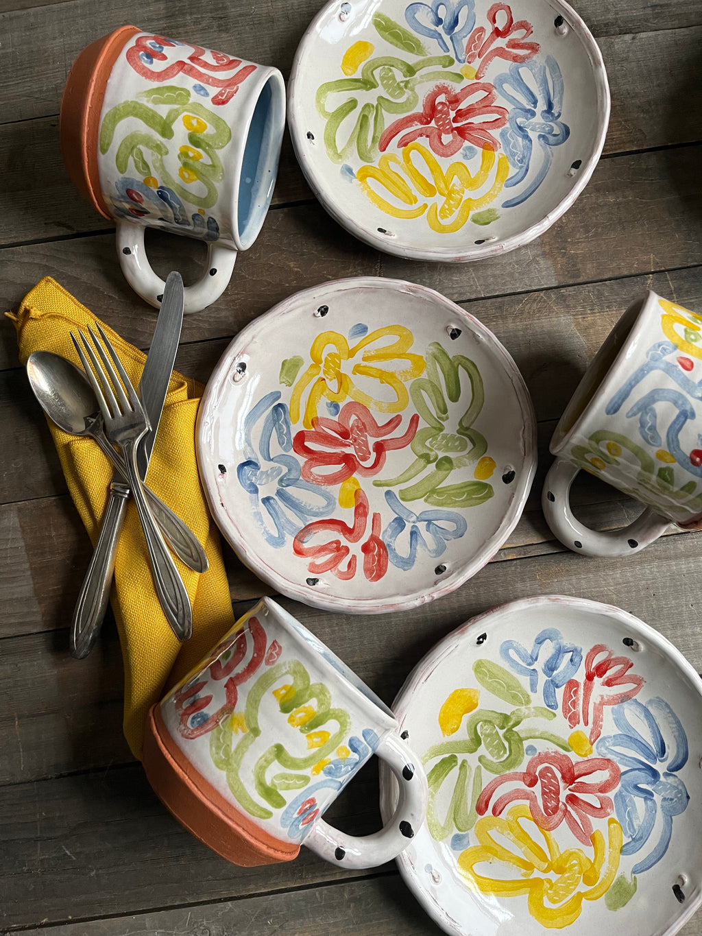7" Ceramic Dessert Plate