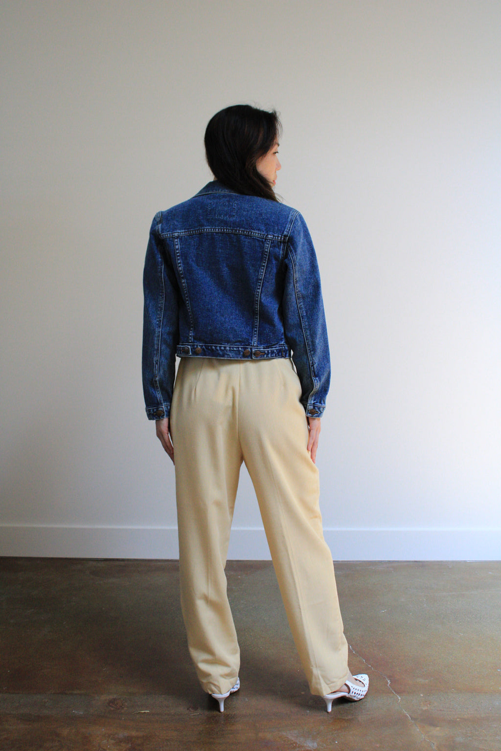 Cropped Denim Jacket
