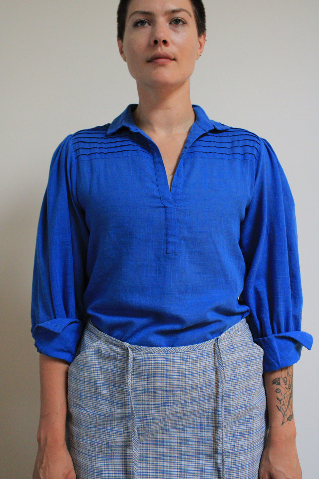 Bishop Sleeve Blouse