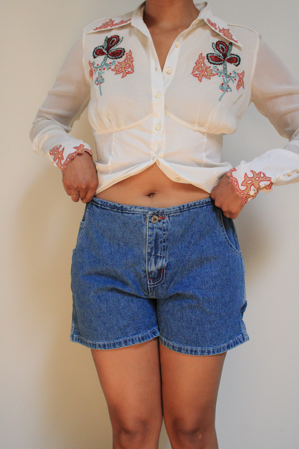 Midwash Carpenter Denim Shorts