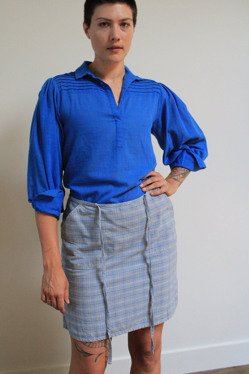 Bishop Sleeve Blouse