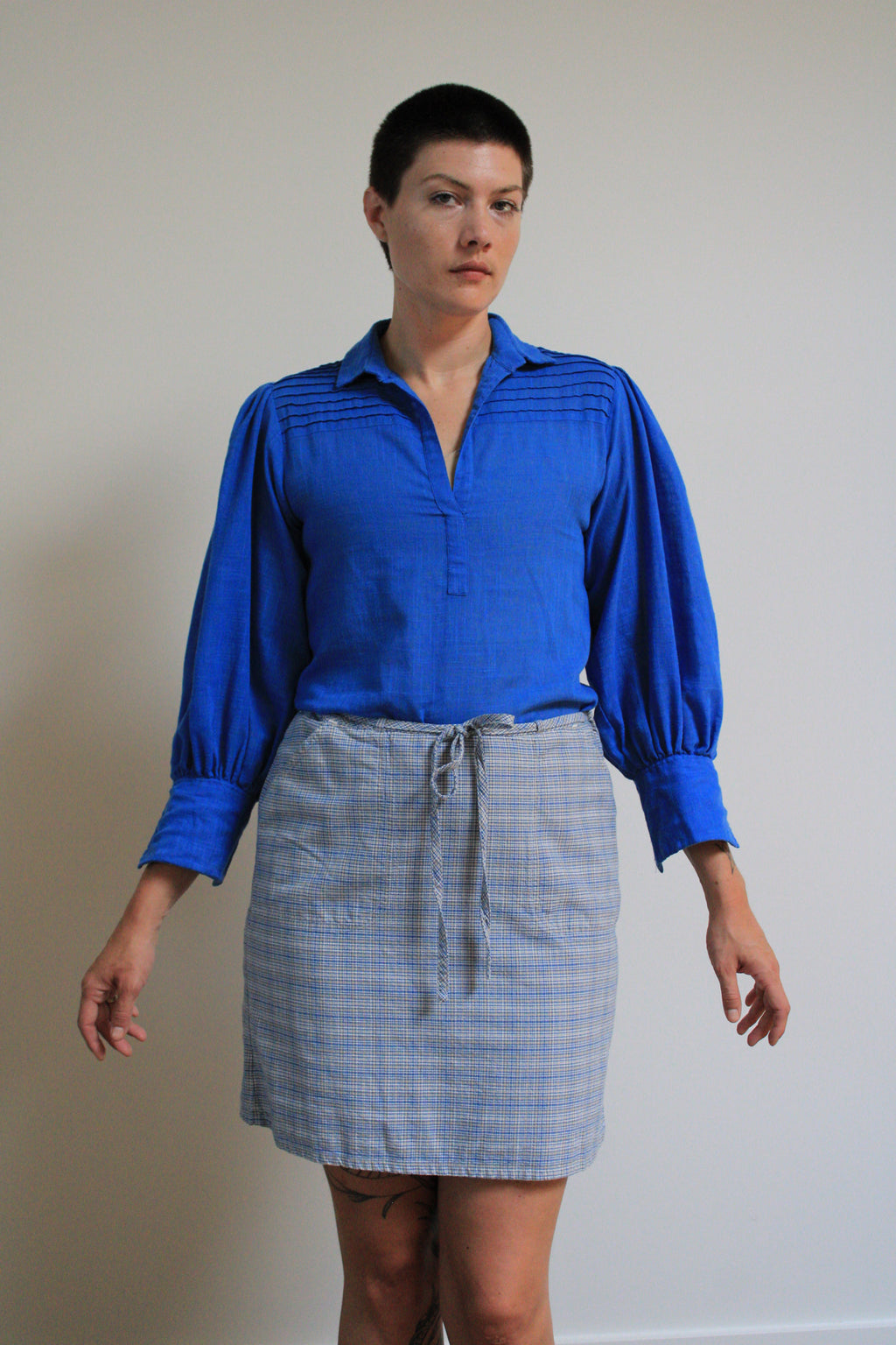 Bishop Sleeve Blouse
