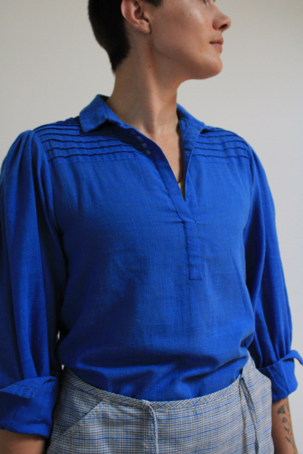 Bishop Sleeve Blouse