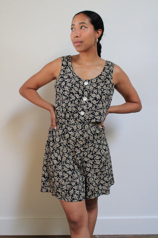 Daisy Rayon Romper