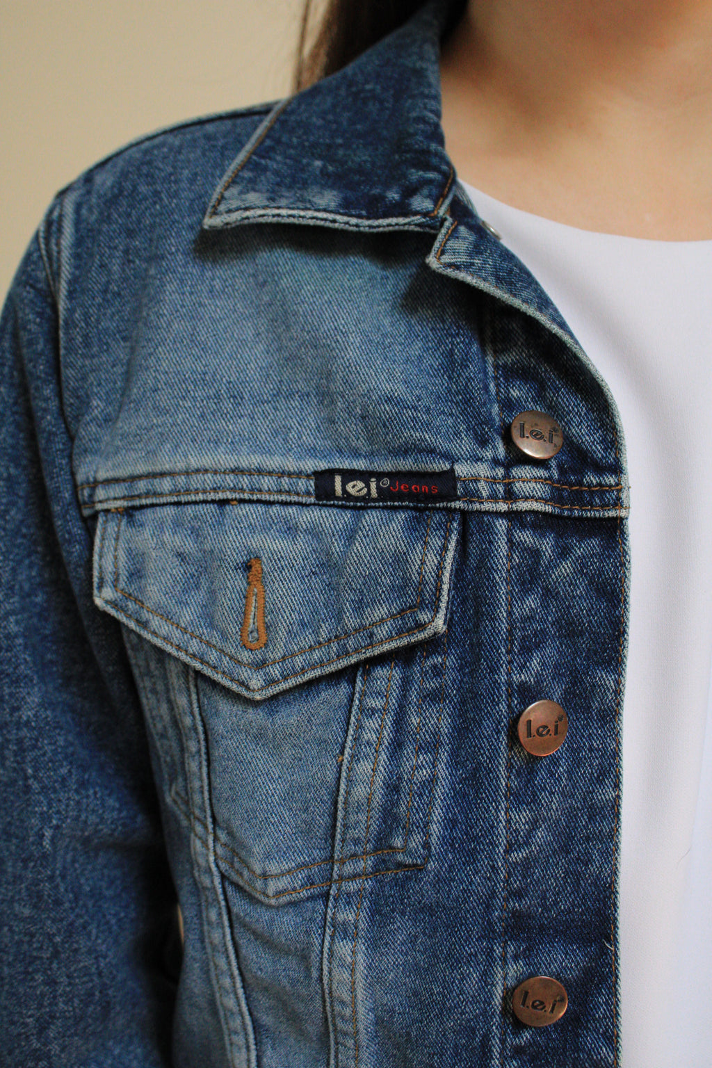 Cropped Denim Jacket