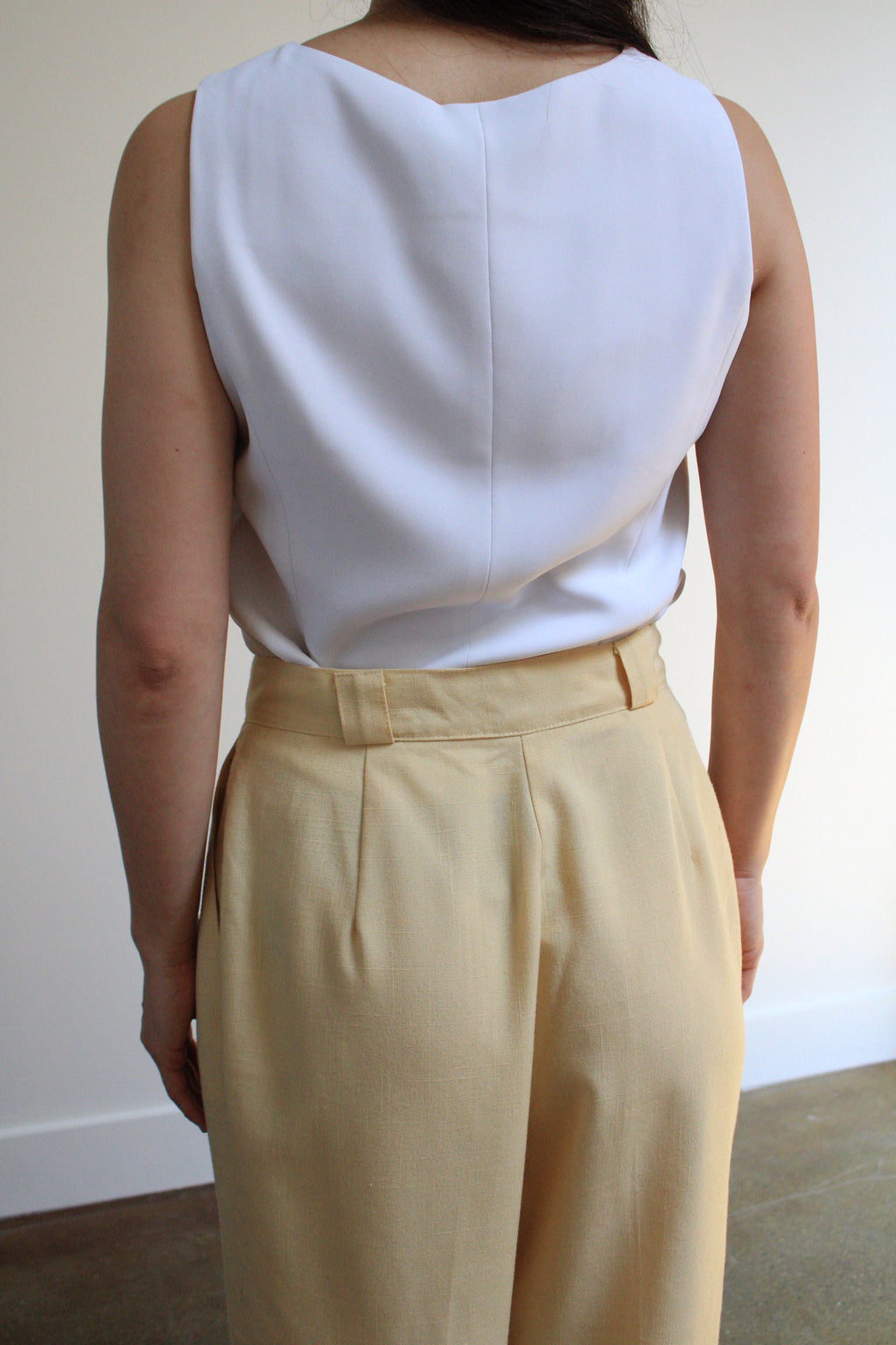 High Rise Pleated Trousers